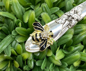 Bee on spoon handle jewelry 