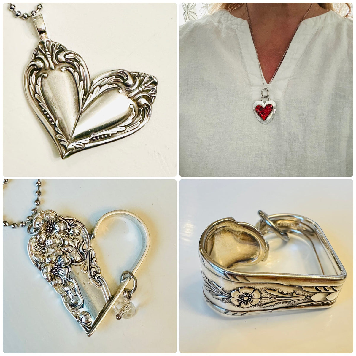 Hearts Medal Necklace By Tara Gasparian Jewelry ❤️✨ main image 1