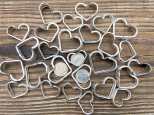 Hearts from spoon handles