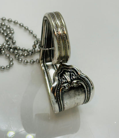 Vintage silver plated heart