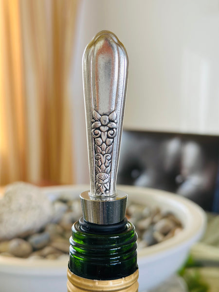 Bottle Stopper - Floral