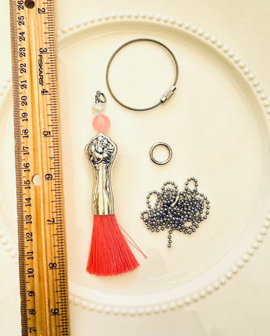 Tassel Pink/coral