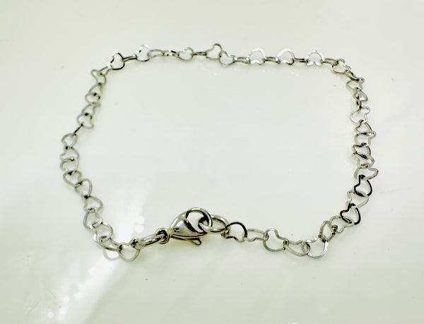 Heart Chain Bracelet