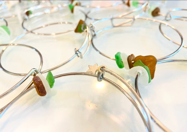 Beach Glass Bangle