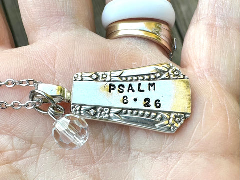 Psalm Necklace 8-26