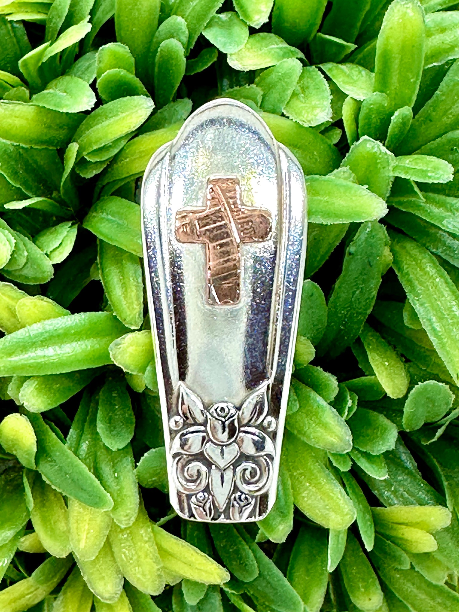 Penny Cross Pin