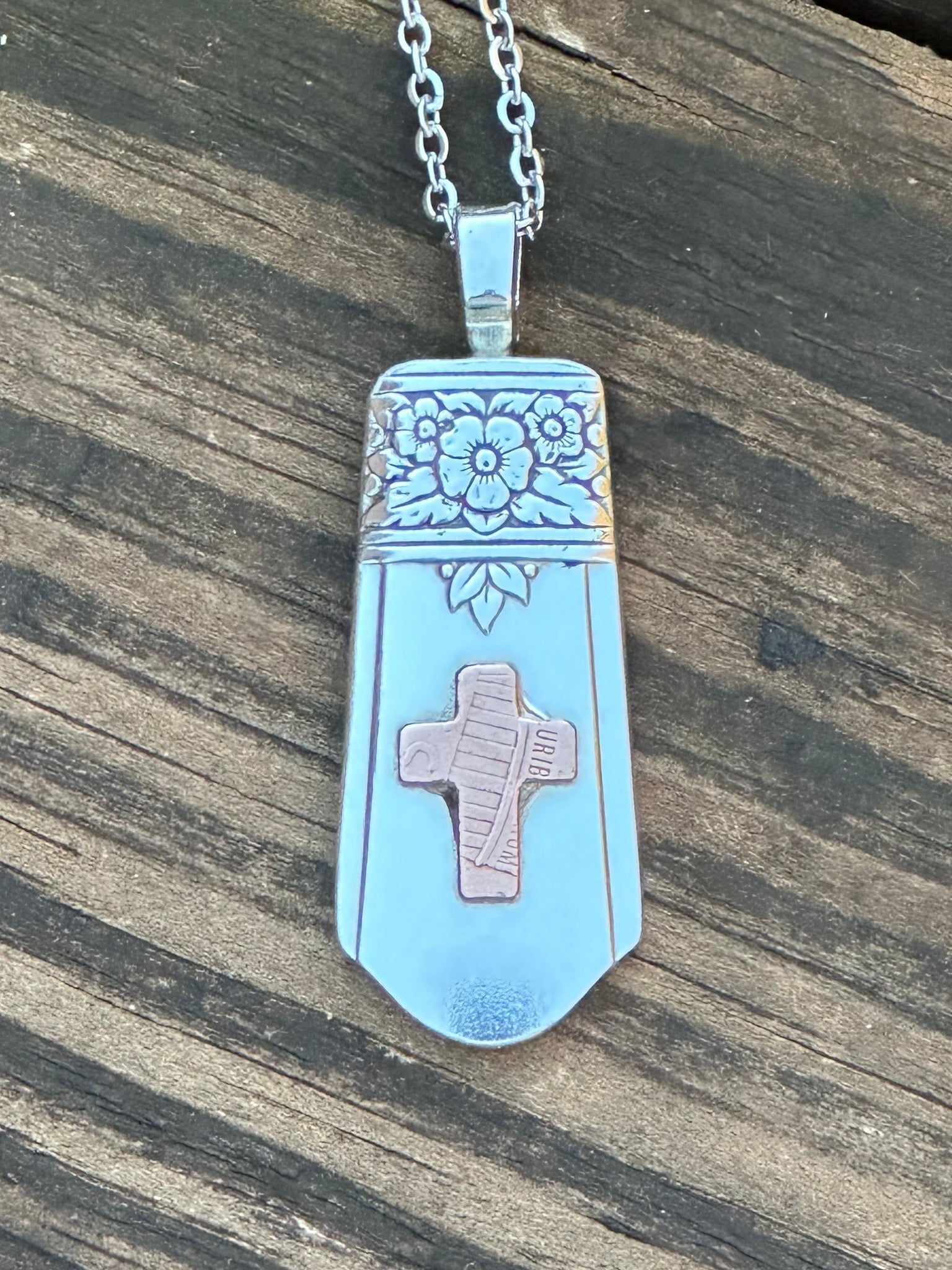 Penny Cross Pendant