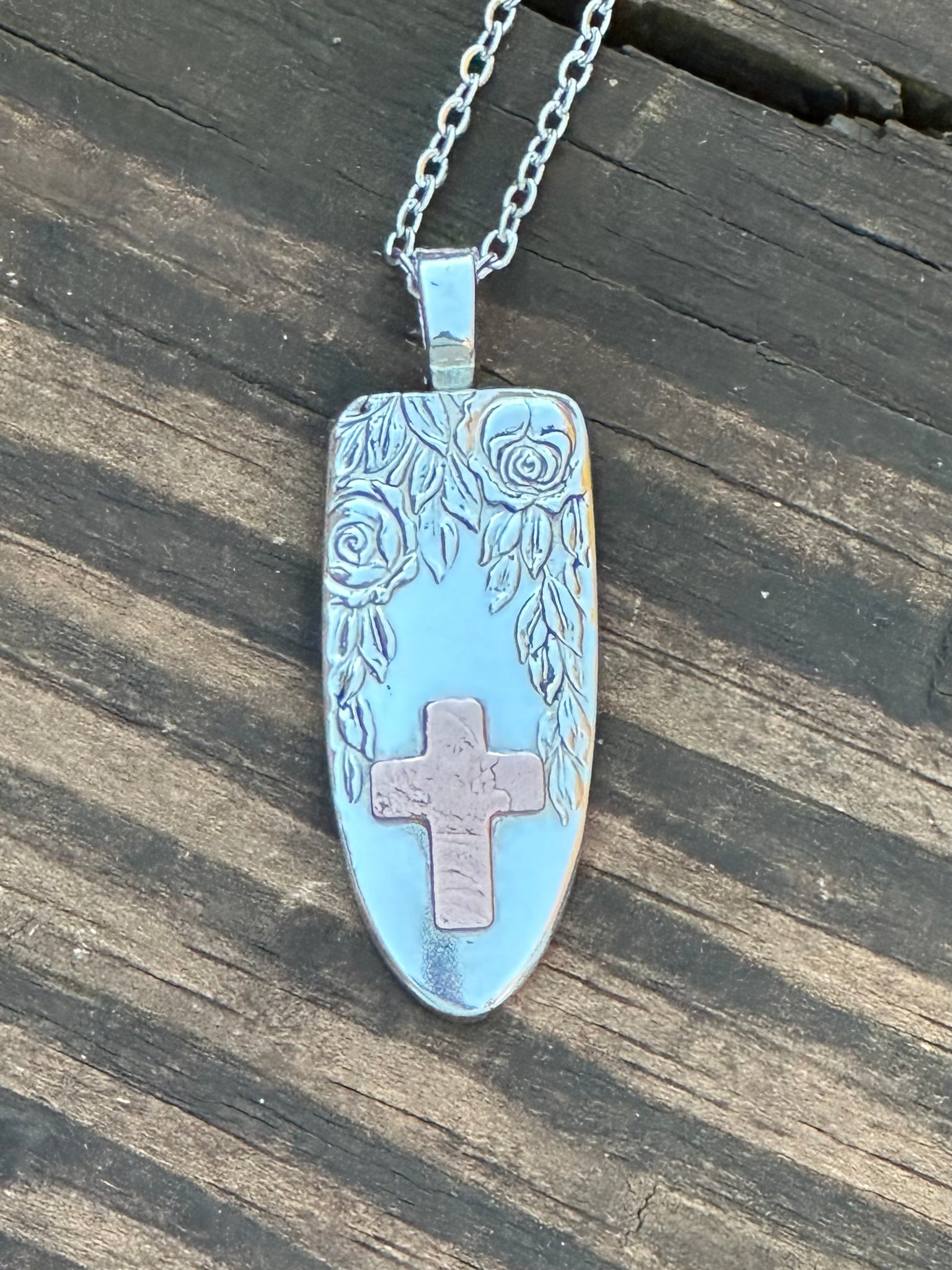 Penny Cross Pendant