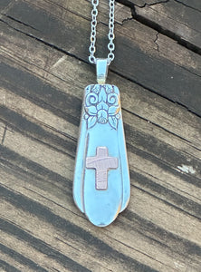 Penny Cross Pendant