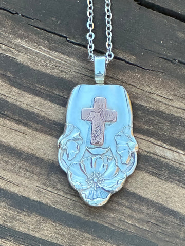 Penny Cross Pendant