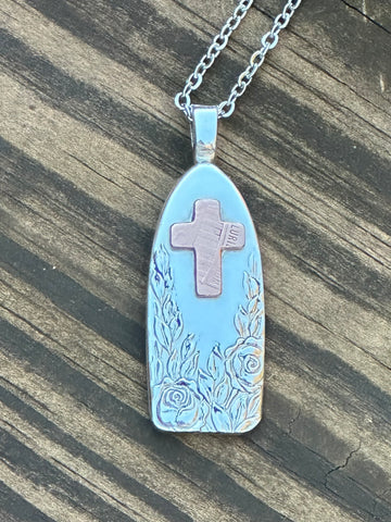 Penny Cross Pendant