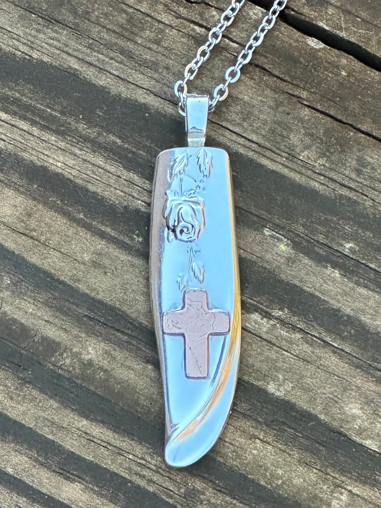 Penny Cross Pendant