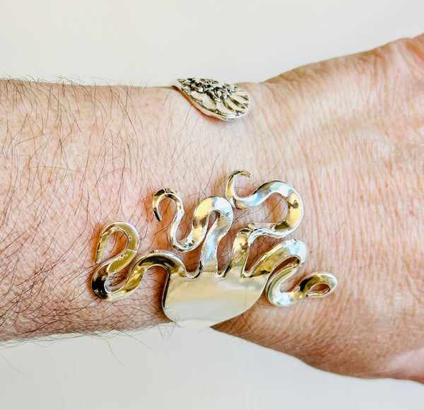 Twisty fork cuff bracelet - Jubilee