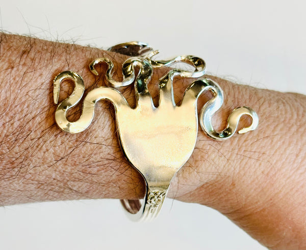 Twisty fork cuff bracelet - Jubilee