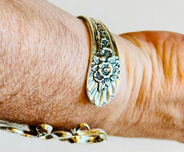 Twisty fork cuff bracelet - Jubilee