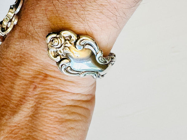 Twisty fork cuff bracelet - Beethoven