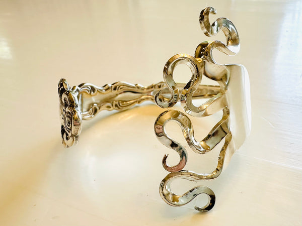 Twisty fork cuff bracelet - Beethoven