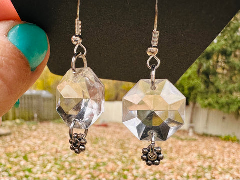 Chandelier crystal earrings