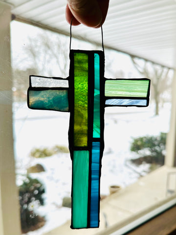 Stained Glass Cross