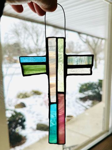 Stained Glass Cross
