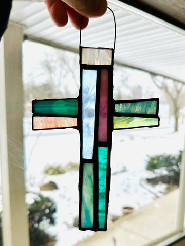 Stained Glass Cross