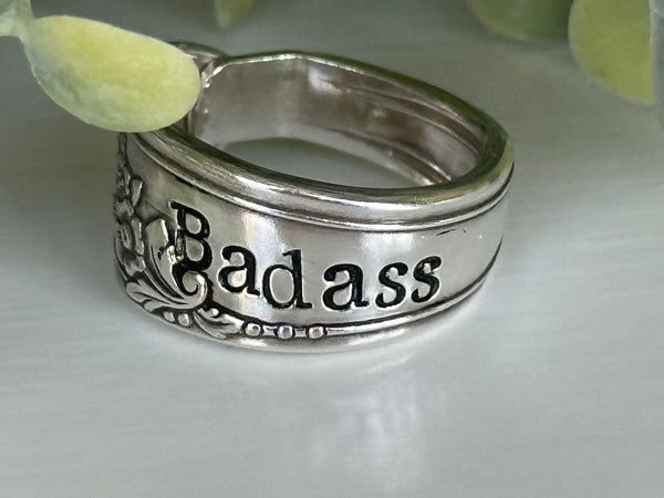 Spoon Ring adjustable Badass