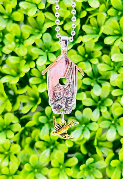 Birdhouse  Pendant  Spoon-flat