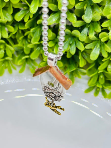 Birdhouse  Pendant  Spoon-flat
