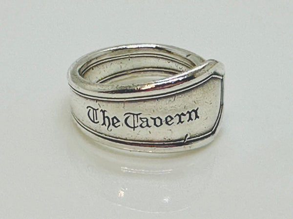 Spoon Ring "The Tavern"  9ish adjustable