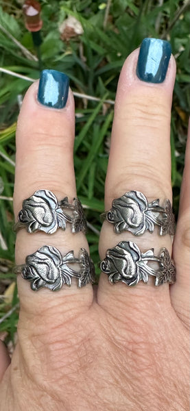 Rose Spoon Ring - Debbie D