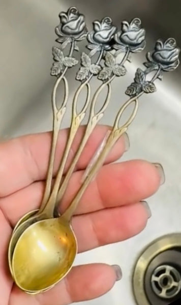 Rose spoon ring - Chemmy P