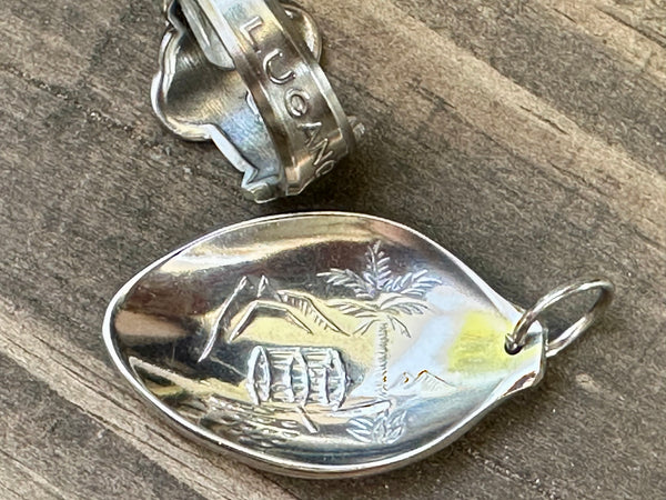 Rolex Spoon Ring and corresponding spoon bowl charm.