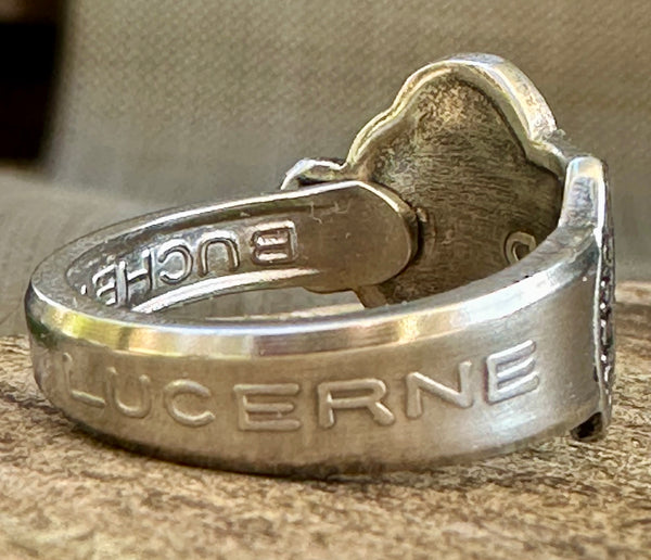 Rolex Spoon Ring and corresponding spoon bowl charm.