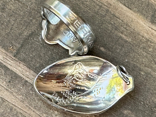 Rolex Spoon Ring and corresponding spoon bowl charm.