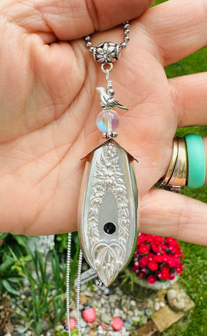 Birdhouse  Pendant