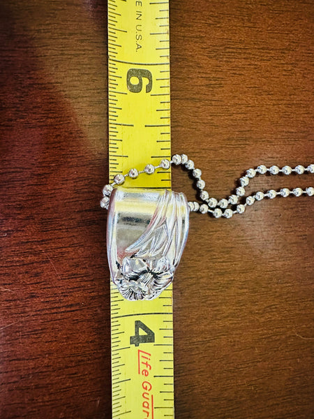 Spoon handle pendant Daffodil