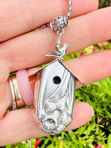 Birdhouse Pendant