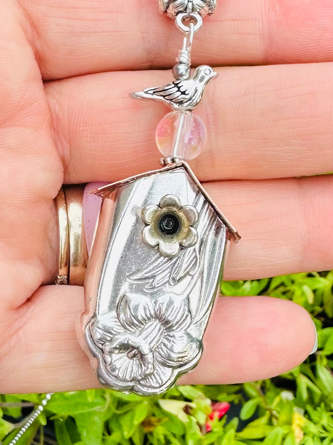 Birdhouse Pendant