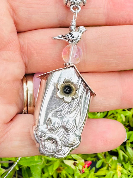Birdhouse Pendant