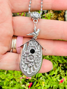 Birdhouse Pendant
