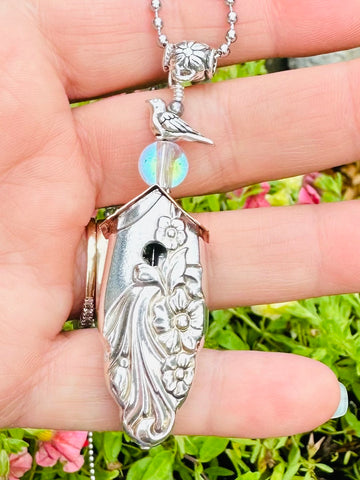 Birdhouse Pendant