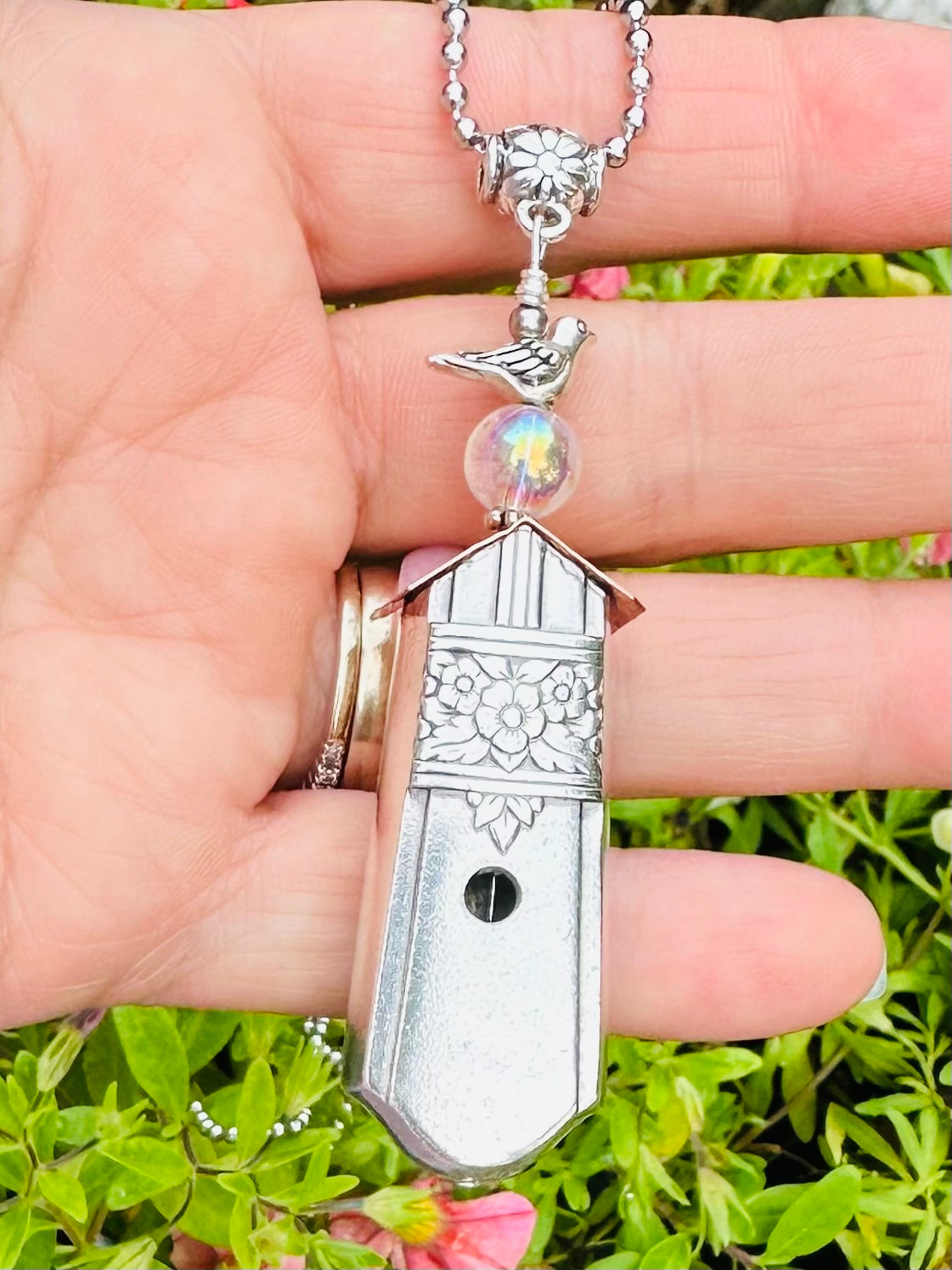 Birdhouse Pendant