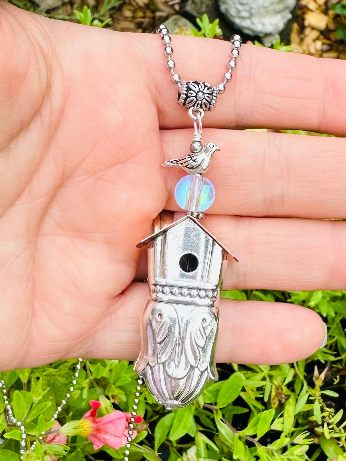 Birdhouse Pendant