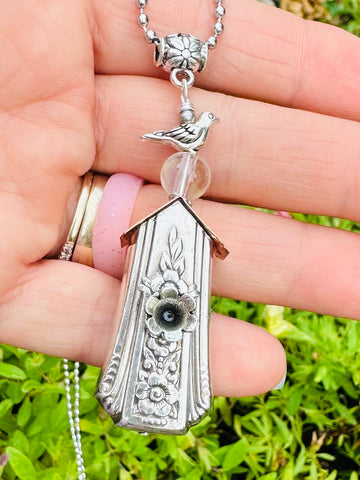 Birdhouse Pendant