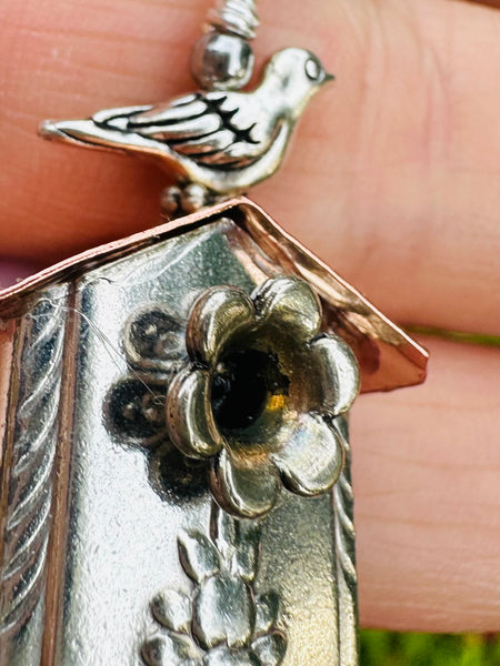 Birdhouse Pendant