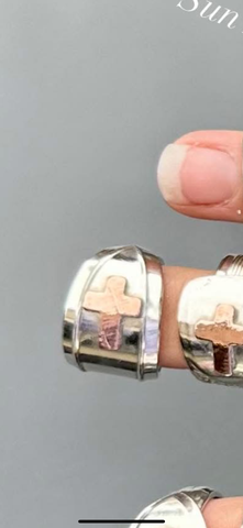 Penny Cross spoon ring Denise B