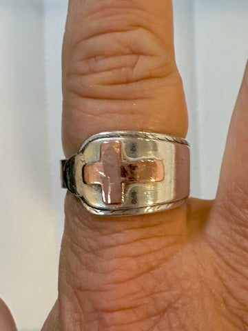 Penny Cross spoon ring Marcella G