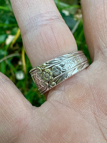 Penny Cross Spoon Ring