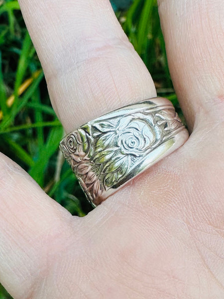 Penny Cross Spoon Ring