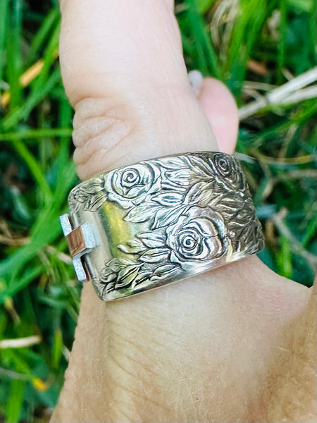 Penny Cross Spoon Ring